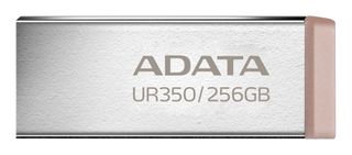 ADATA UR350 USB flash drive 256 GB USB Type-A 3.2 Gen 1 (3.1 Gen 1) Brown, Stainless steel
