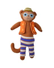Rice - Kids Knitted Soft Toy in Monkey Shape - Harry (KITOY-LMON) / Toys
