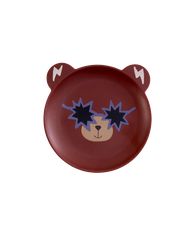 Rice - Kids Plate - Bear Print - Mat Finish / Baby and Children