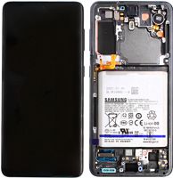 Samsung (GH82-24716A) OLED Touchscreen (incl. battery) - Phantom Grey, Galaxy S21; SM-G991B