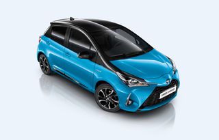 Toyota Yaris 2018 HYBRID BI-TONE NAVI CLIMA PANORAMA 45.000Km!!!