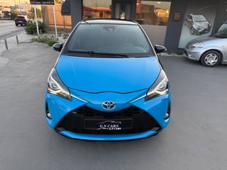 Toyota Yaris 2018 HYBRID BI-TONE NAVI CLIMA PANORAMA 45.000Km!!!-thumb-4