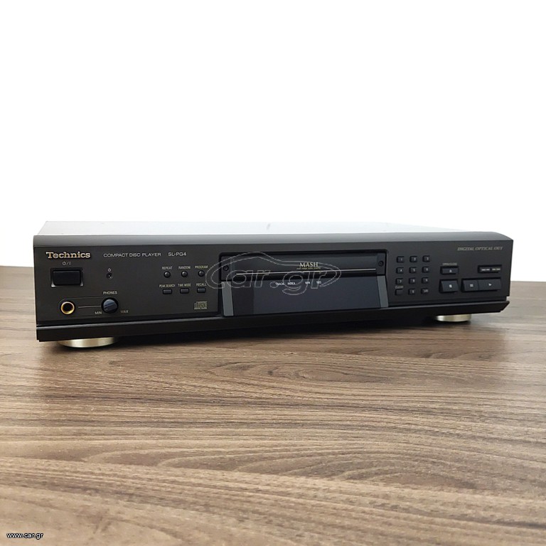 Technics SL-PG4 Vintage CD Player Compact Disc Player MASH Optical Black