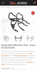 Πωλούνται κάγκελα Outback Motortek CRF 1100 Adventure Sports 2020-2026-thumb-4