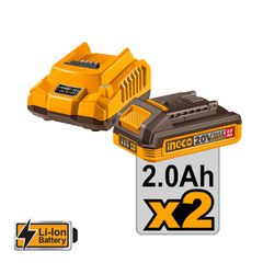Εργαλεία Μπαταρίας 20V Li-Ion Σετ 2 τεμ.-thumb-1