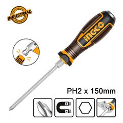 Κατσαβίδι Σταυρού Χτυπητό PH2x150mm