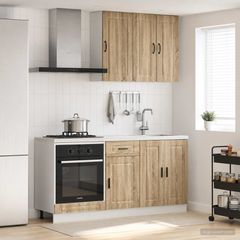 Μονάδα κουζίνας PORTO 5 pcs Sonoma Δρυς Επεξεργασμένο Ξύλο 3438277