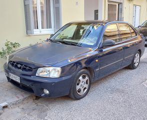 Hyundai Accent 2001 1.3 5θυρο Air-Condition Υδραυλικό Τιμόνι