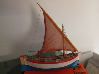 Χειροποίητο καράβι μήκος 30cm-thumb-2