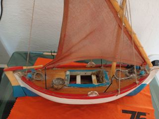 Χειροποίητο καράβι μήκος 30cm-thumb-6