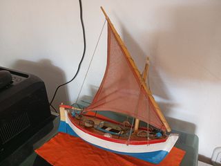 Χειροποίητο καράβι μήκος 30cm-thumb-7