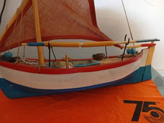Χειροποίητο καράβι μήκος 30cm-thumb-9
