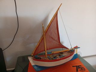 Χειροποίητο καράβι μήκος 30cm-thumb-10
