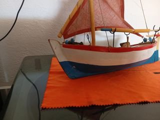 Χειροποίητο καράβι μήκος 30cm-thumb-11