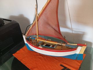 Χειροποίητο καράβι μήκος 30cm-thumb-12