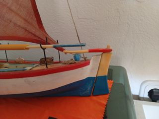 Χειροποίητο καράβι μήκος 30cm-thumb-13