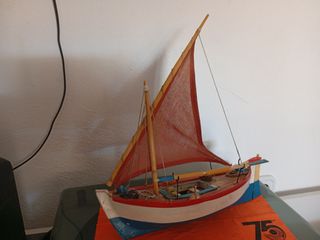 Χειροποίητο καράβι μήκος 30cm-thumb-14