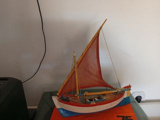 Χειροποίητο καράβι μήκος 30cm-thumb-16