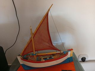 Χειροποίητο καράβι μήκος 30cm-thumb-17