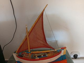 Χειροποίητο καράβι μήκος 30cm-thumb-18