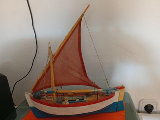 Χειροποίητο καράβι μήκος 30cm-thumb-19