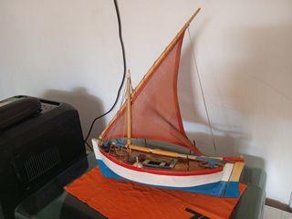 Χειροποίητο καράβι μήκος 30cm-thumb-20