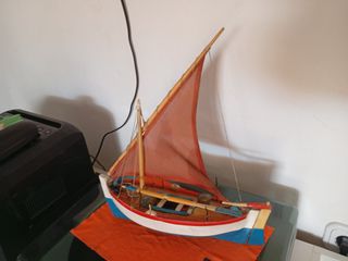 Χειροποίητο καράβι μήκος 30cm-thumb-21