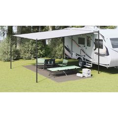 Χαλκάκι Σκηνής Ανοιχτό γκρι 550 x 250 cm Πολυαιθυλένιο 42000195