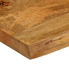 Επιφάνεια Τραπεζιού 180x40x3,8 εκ. Live Edge Μασίφ Ξύλο Μάνγκο 370785-thumb-5