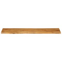 Επιφάνεια Τραπεζιού 180x40x3,8 εκ. Live Edge Μασίφ Ξύλο Μάνγκο 370785-thumb-2