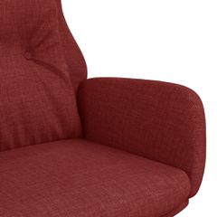 Πολυθρόνα Relax Μπορντό Υφασμάτινη 341298-thumb-5