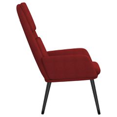 Πολυθρόνα Relax Μπορντό Υφασμάτινη 341320-thumb-3
