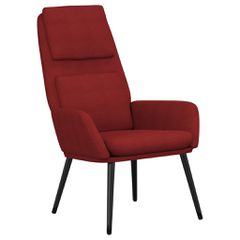 Πολυθρόνα Relax Μπορντό Υφασμάτινη 341320-thumb-1