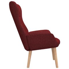 Πολυθρόνα Relax Μπορντό Υφασμάτινη 341402-thumb-3