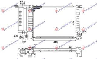 ΨΥΓΕΙΟ ΓΙΑ ΟΛΑ ΒΕΝΖΙΝΗ ΜΗΧΑΝΙΚΟ -AC (440x330x34) (NRF)