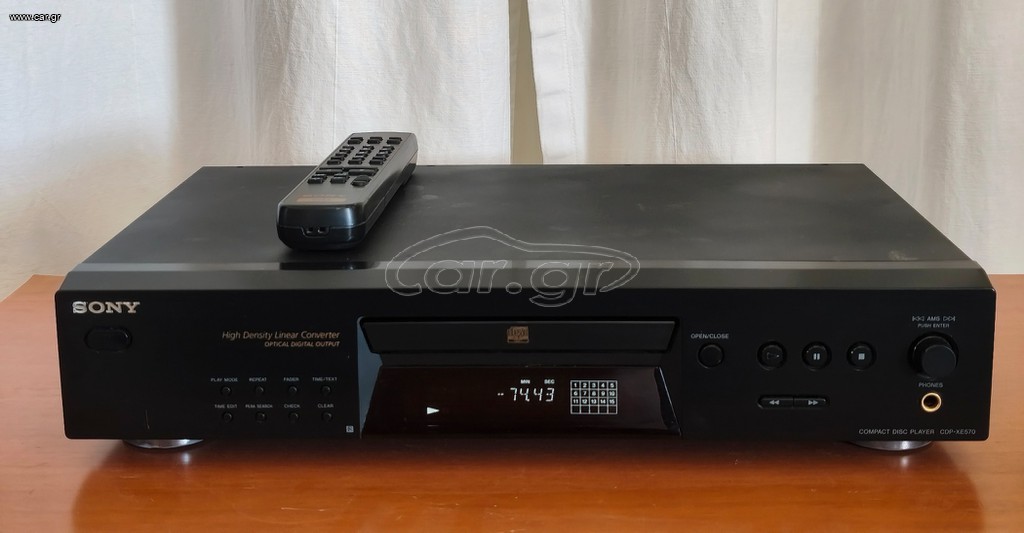 CD Player Sony CDP-XE 570