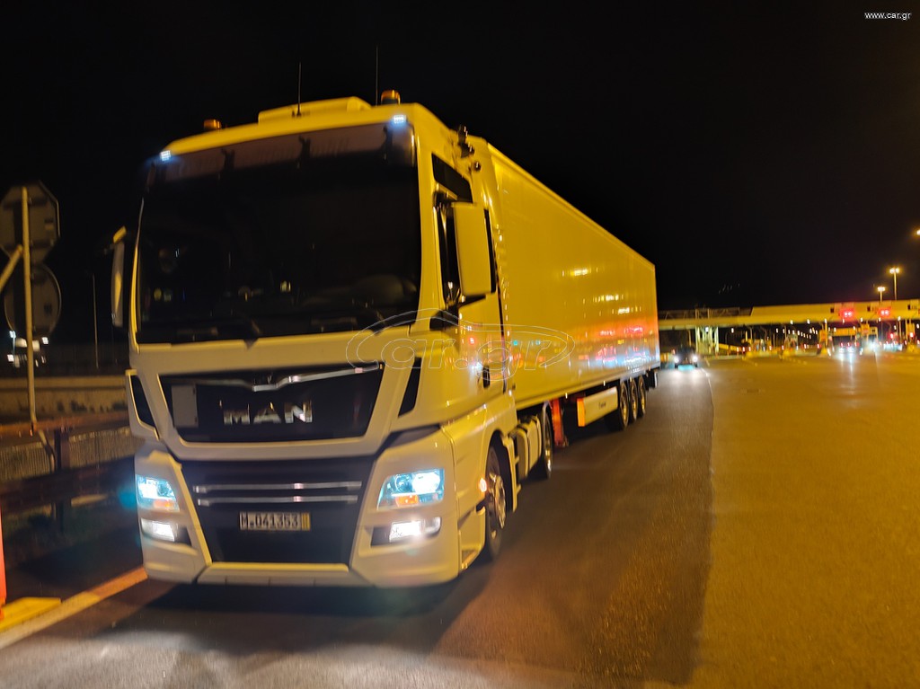 MAN 2019 TGX 510 + θάλαμος ψυγείο κατάψυξη Krone Carrier motor