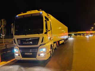 MAN 2019 TGX 510 + θάλαμος ψυγείο κατάψυξη Krone Carrier motor