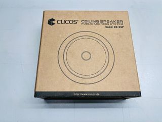 Cucos CU-CSP Ceiling Speaker (Ηχείο Οροφής 6W / 3W / 8Ω) - Καινούριο στο κουτί του