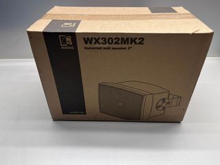 AUDAC WX302MK2/W Επαγγελματικό Ηχείο Τοίχου 3" 60W (Λευκό) – Ζεύγος