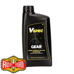 Vspec, XL Sportster primary/transmission oil. 1 liter bottle