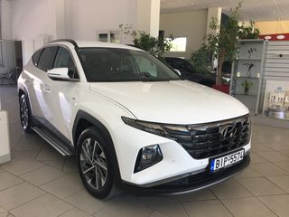 Hyundai Tucson 2024 1.6T 180PS 4WD 7DCT Distinctive_White Pearl_ελληνικό_1ο χέρι-thumb-2