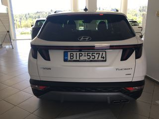 Hyundai Tucson 2024 1.6T 180PS 4WD 7DCT Distinctive_White Pearl_ελληνικό_1ο χέρι-thumb-5