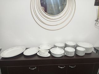Vintage σερβίτσιο 92 τεμαχίων Carlton Japan Corsage 481 - Πλήρες & Άριστο