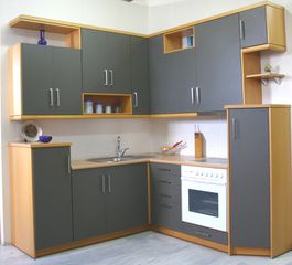 Intrahome Μοντέρνα σειρά Δάφνη έπιπλα κουζίνας 10 Μέτρα συνολικα τρέχον μέτρα Intrahomekouzina-67244244