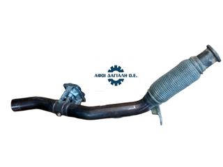 AUDI A3/8V, VW GOLF/VII, PASSAT/B8, TOURAN/5T, SKODA OCTAVIA III, SEAT LEON/5F (2012-2021), Εμπρόσθιος Σωλήνας Εξάτμισης με Σπιράλ & Ηλεκτρικό Κλαπέτο Καυσαερίων, με κωδικούς 5Q0253059DT, 5Q0253691F