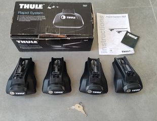 Thule Rapid System 757 - Σετ πόδια για μπάρες οροφής