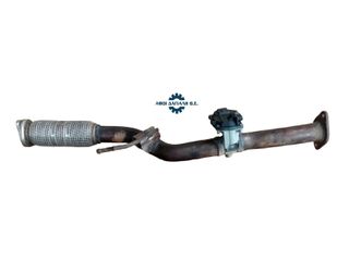 NISSAN QASHQAI II/J11, RENAULT KADJAR/HA_/HL_ (2013-2018), Εμπρόσθιος Σωλήνας Εξάτμισης με Σπιράλ & Ηλεκτρικό Κλαπέτο Καυσαερίων, με κωδικούς 200104EA3A, 147B08010R