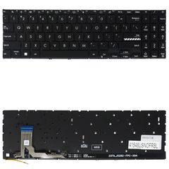 Πληκτρολόγιο - Laptop Keyboard για Asus Vivobook K3605 K3605ZV K3605VC X1504VA X1504ZA S1504VA 90NB11U1-R30FR0 90NB11D2-R30US0 90NB1022-R31FR0 US No Frame Backlight Black ( Κωδ.41548USNOFRBL )