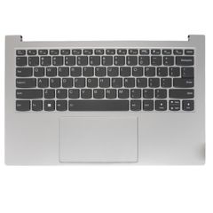 Πληκτρολόγιο - Laptop Keyboard Palmrest για Lenovo IdeaPad Slim 7 Pro-14IHU5 82QT 5CB1D67055 5CB1C19261 US Backlight Silver ( Κωδ.41563USPALMBL )